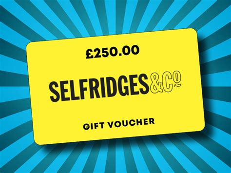 selfridges vouchers where to buy.